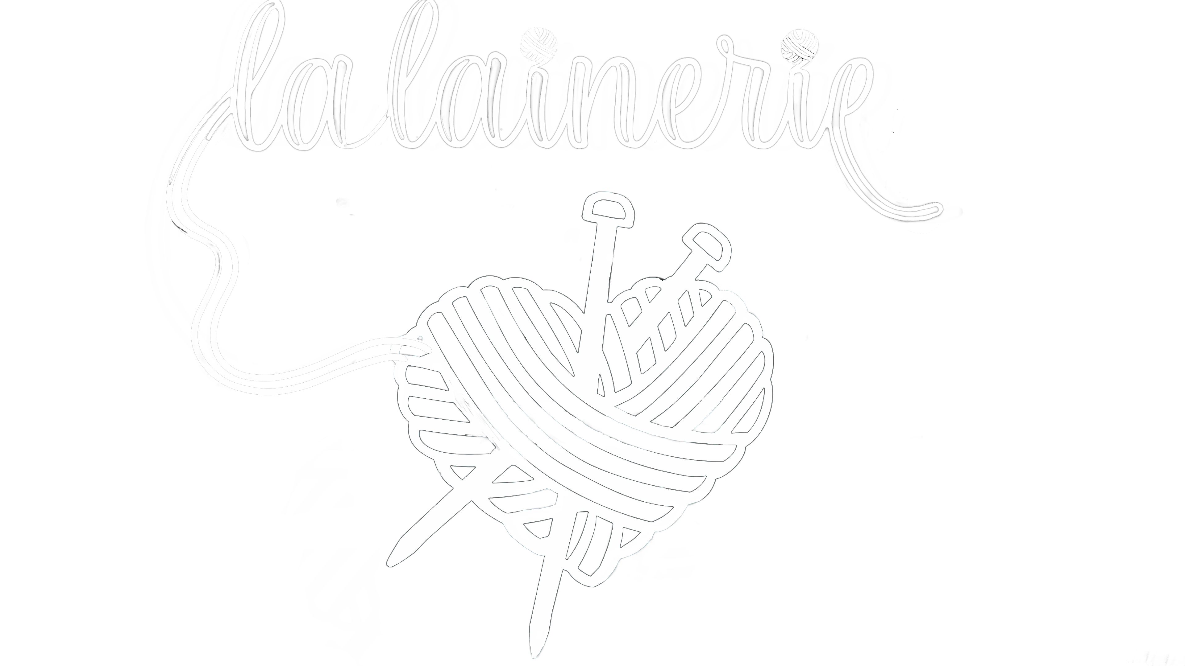 Logo La Lainerie blanc